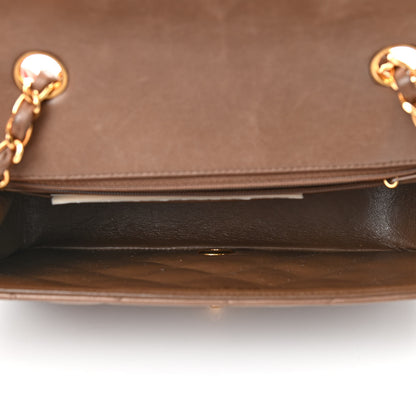Chanel Lambskin Quilted Small Single Flap Brown 4 of 11