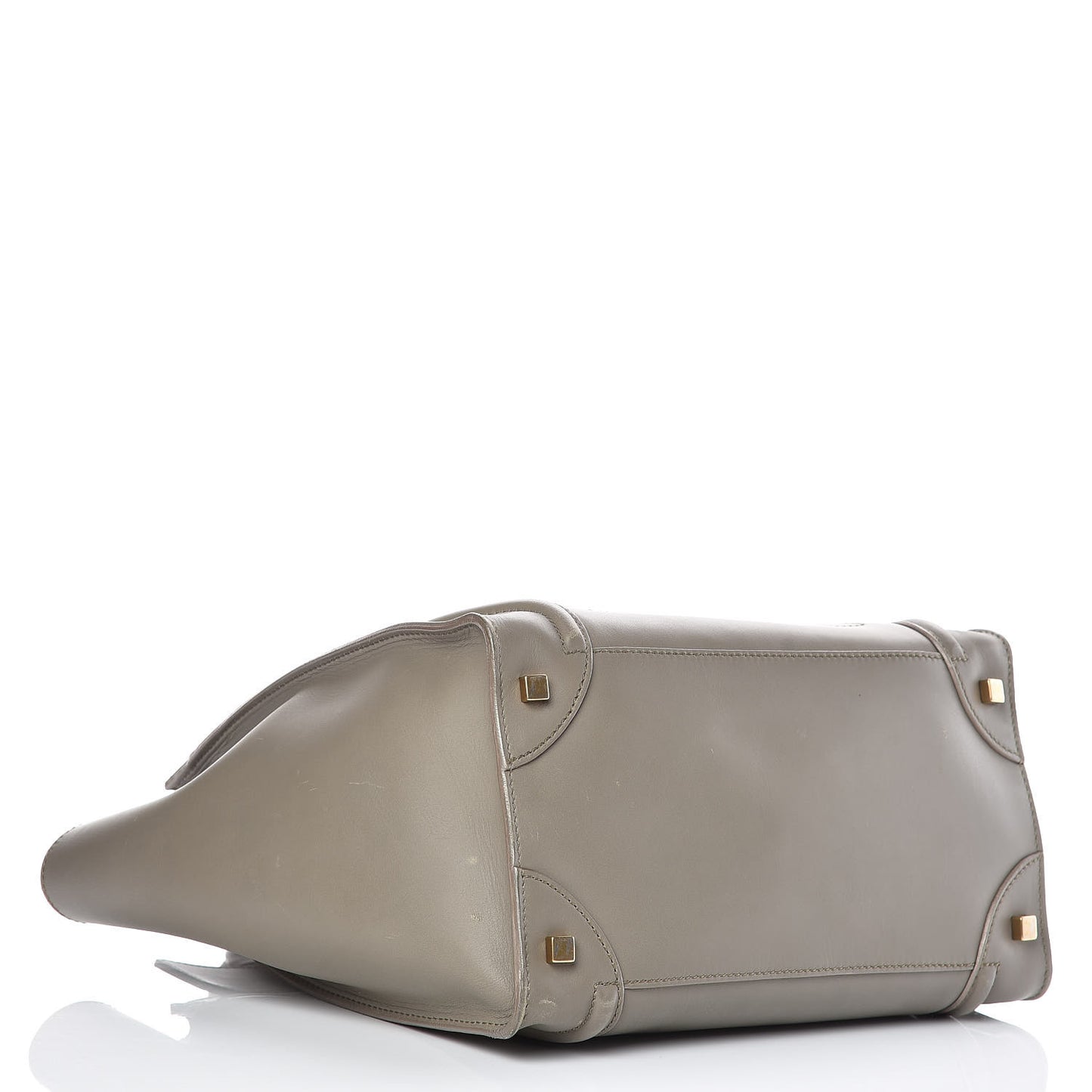 Smooth Calfskin Mini Luggage Grey