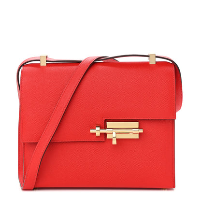 Hermes Epsom Verrou 21 Rouge De Coeur 1 of 10