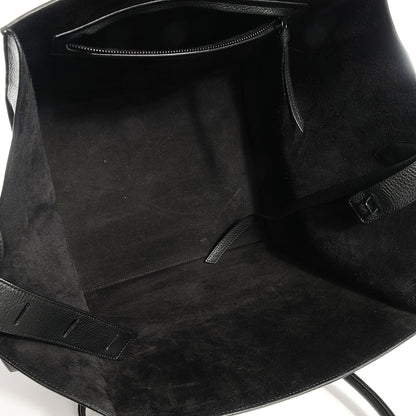 Celine Calfskin Medium Phantom Luggage Black 5 of 8