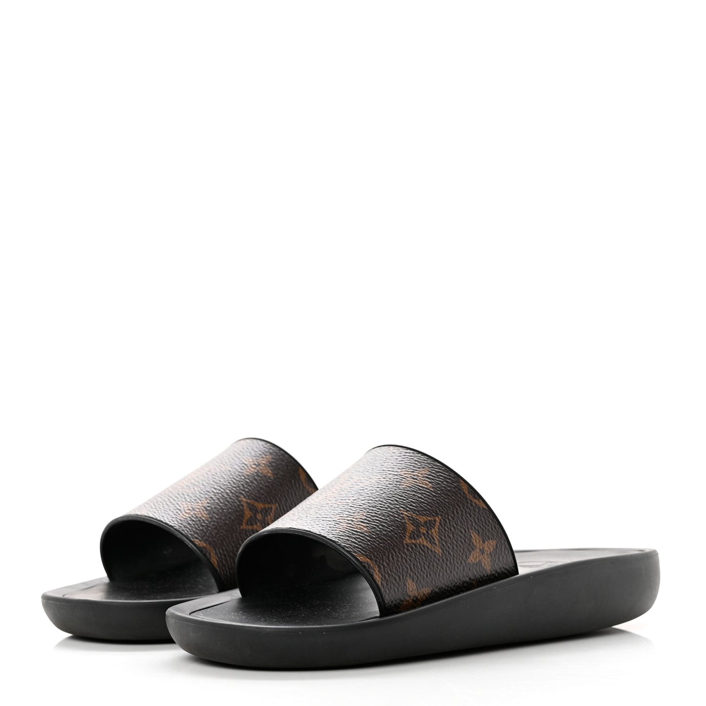 Monogram Sunbath Slide Sandals 36