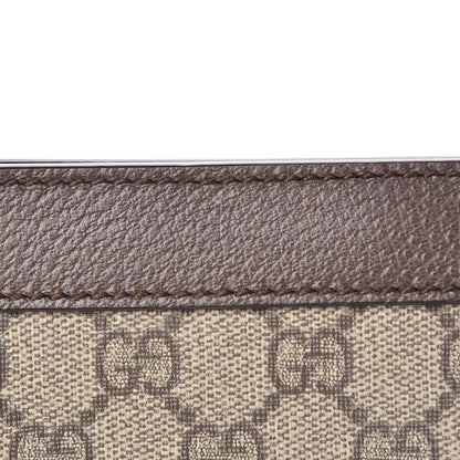 Gucci GG Supreme Monogram Web Medium Ophidia Chain Shoulder Bag Brown 9 of 14