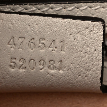 Gucci GG Supreme Monogram Small Queen Margaret Top Handle Bag White 7 of 9