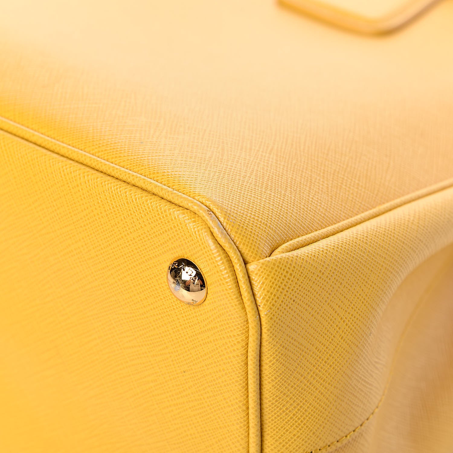 Prada Saffiano Lux Parabole Tote Mimosa 9 of 13