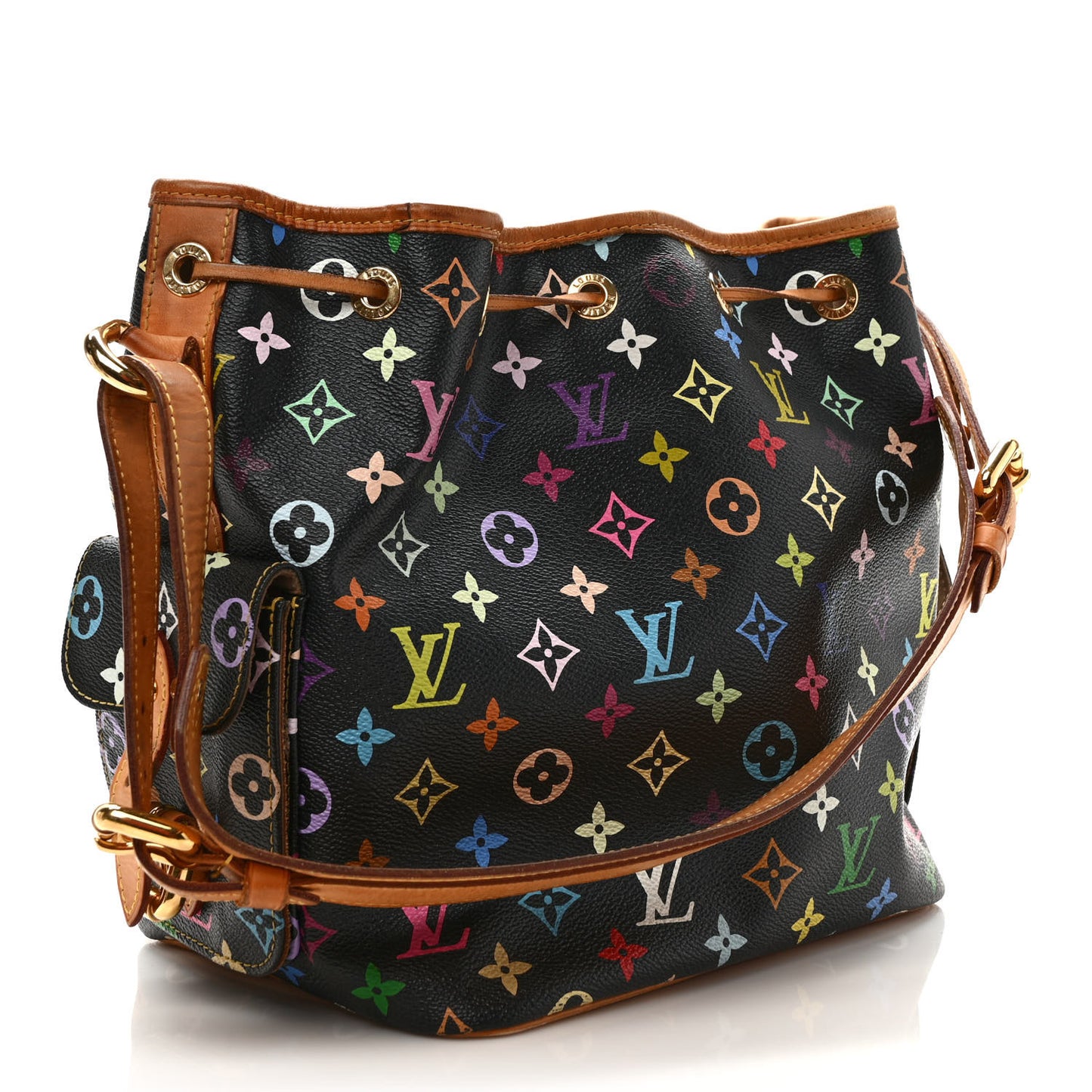 Monogram Multicolor Petit Noe Black