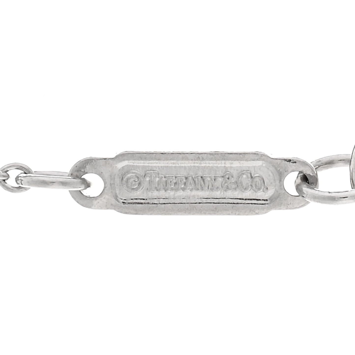 Platinum Diamond Jazz Swing Drop Pendant Necklace