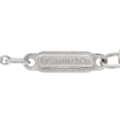 Tiffany Platinum Diamond Jazz Swing Drop Pendant Necklace 4 of 5