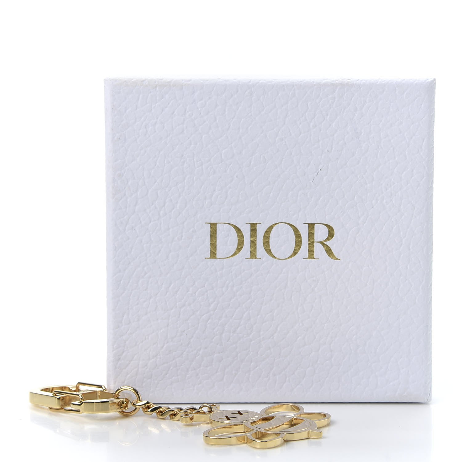 Christian Dior x KAWS Brass Bee Charm Key Ring Gold 5 of 5