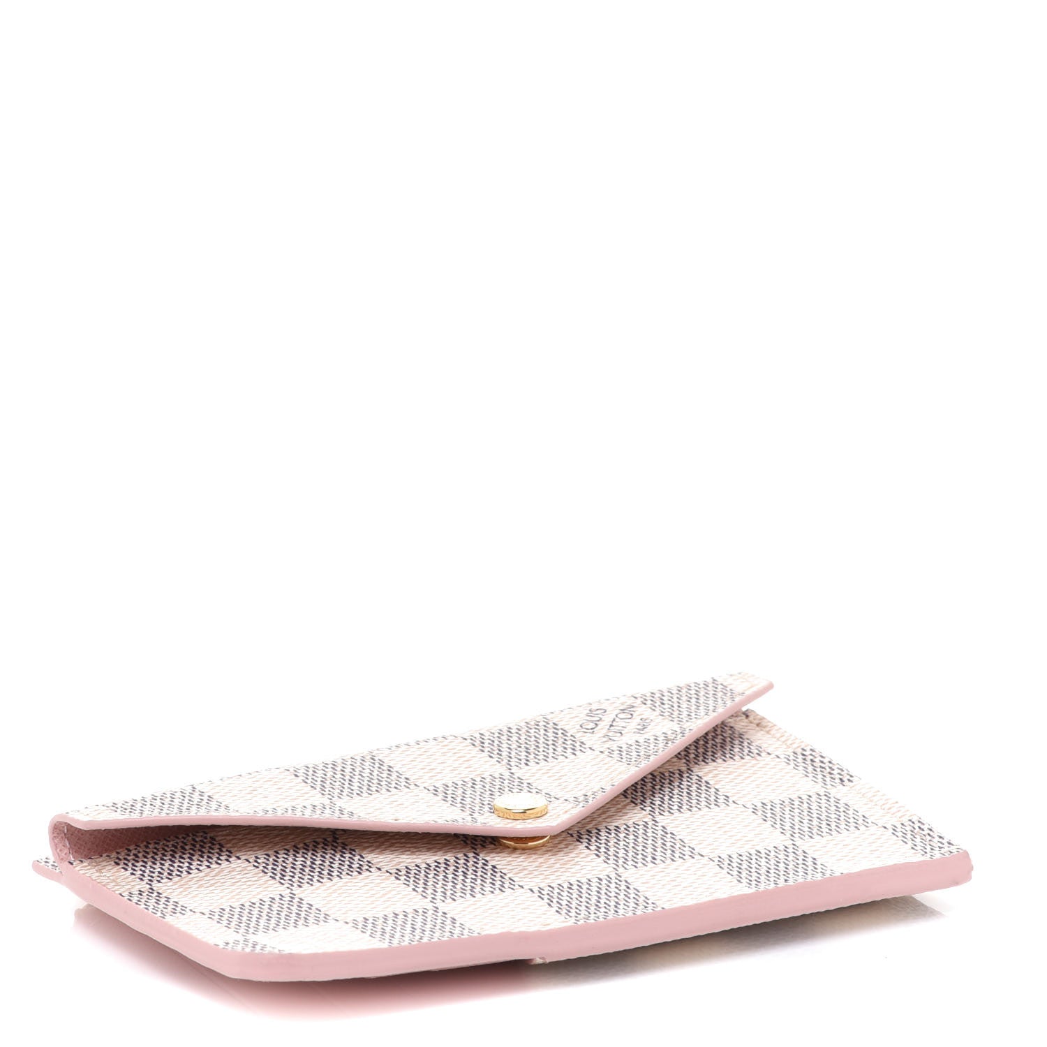 Louis Vuitton Damier Azur Recto Verso Card Holder Rose Ballerine 4 of 7