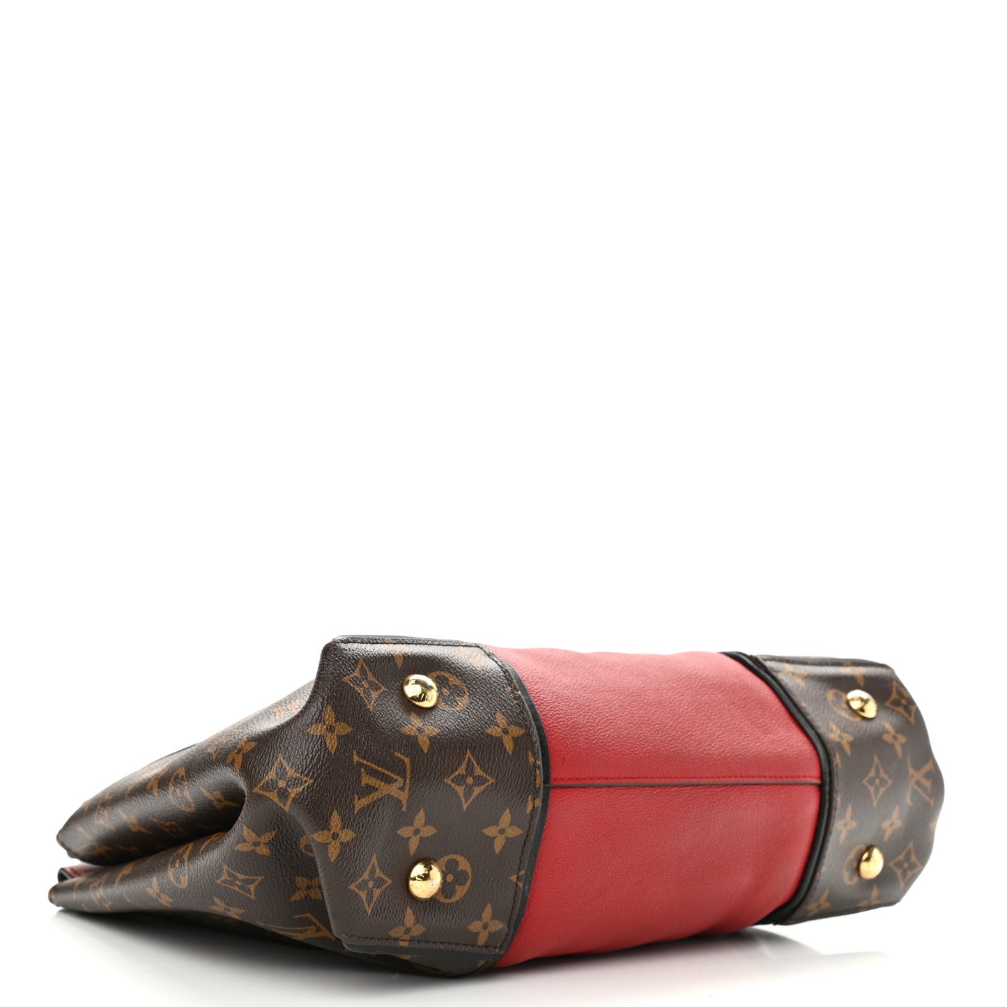 Monogram Cuir Orfevre Tote W PM Cherry