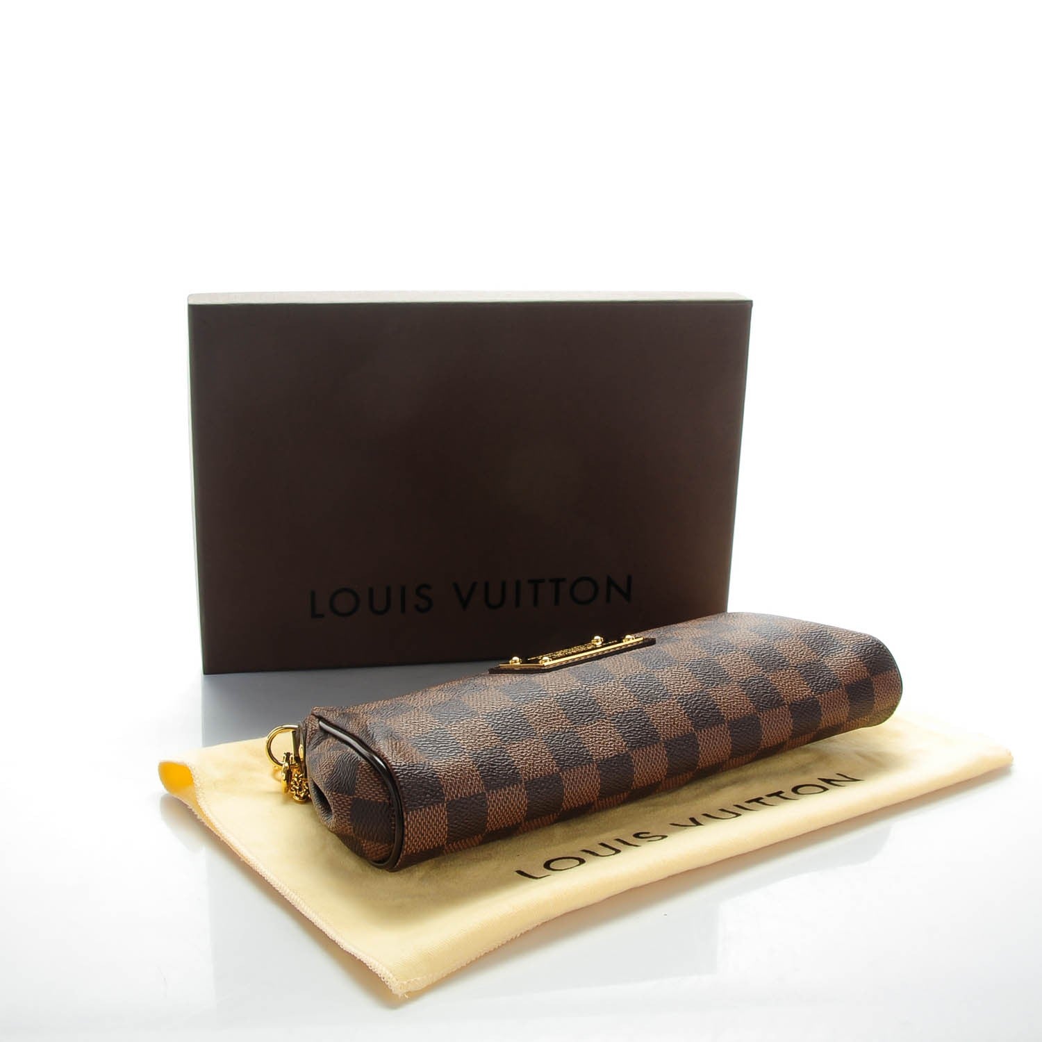 Louis Vuitton Damier Ebene Eva Clutch 4 of 7