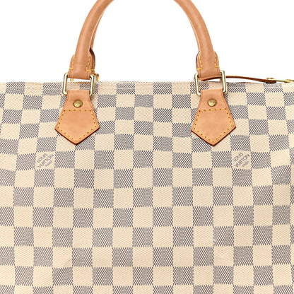 Louis Vuitton Damier Azur Speedy 30 8 of 10