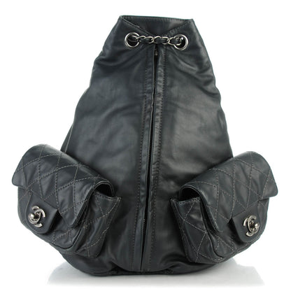 Chanel Calfskin Large Backpack Is Back Dark Grey 1 of 7