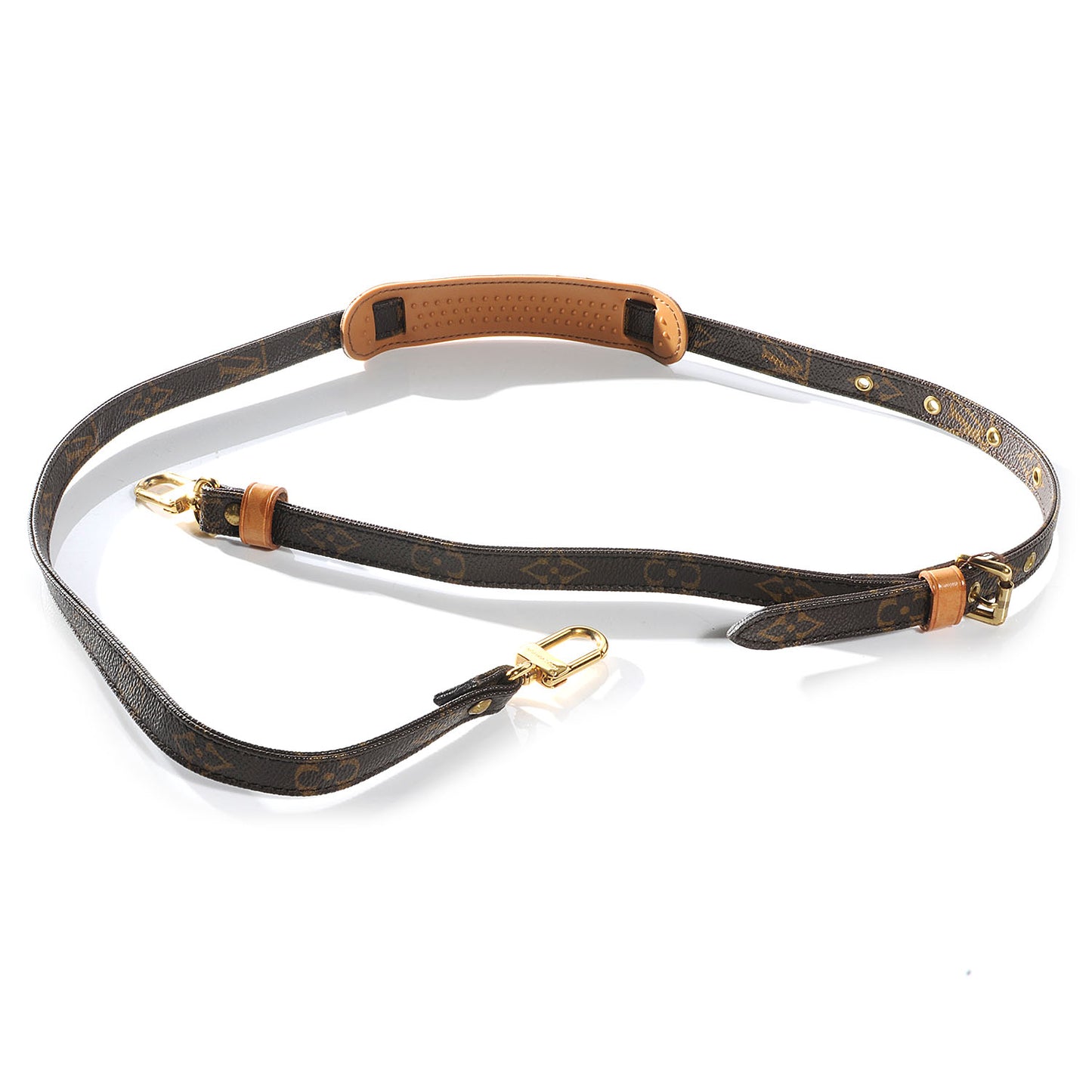 Monogram Adjustable Strap w Shoulder Pad