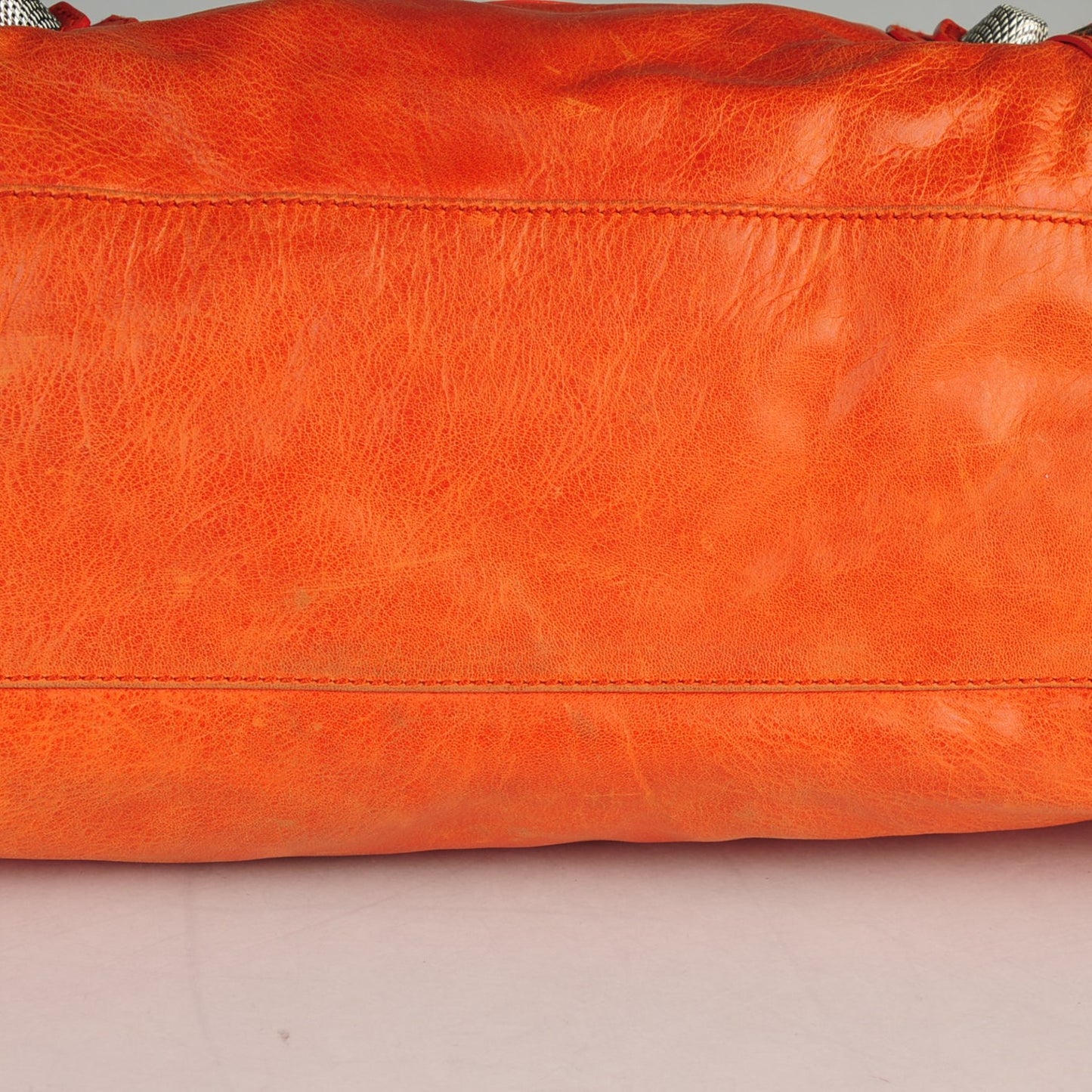 Agneau Giant 21 Silver Hardware City Mandarine