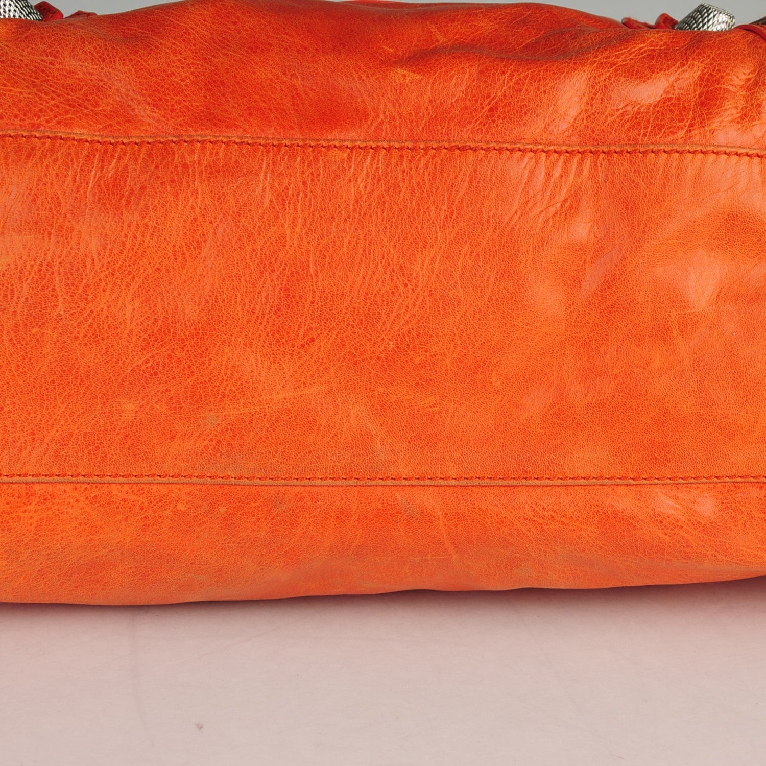 Balenciaga Agneau Giant 21 Silver Hardware City Mandarine 9 of 13