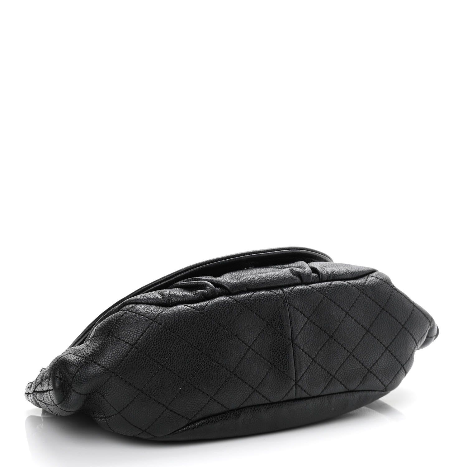 Chanel Caviar Half Moon Large Flap Black 4 of 13