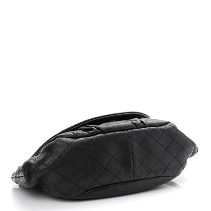 Chanel Caviar Half Moon Large Flap Black 4 of 13