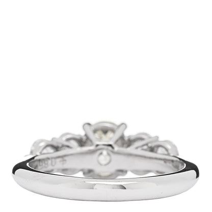 Parker & West by FASHIONPHILE Platinum Yellow Diamond 1.71ctw Five Stone Ring 51 5.75 4 of 10