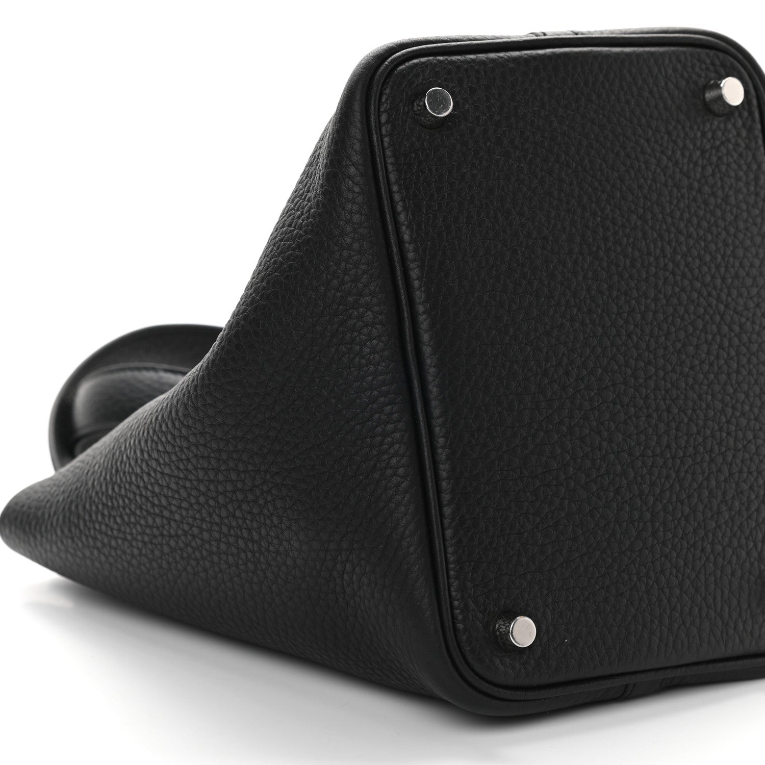 Hermes Taurillon Clemence Picotin Lock 18 PM Black 8 of 9