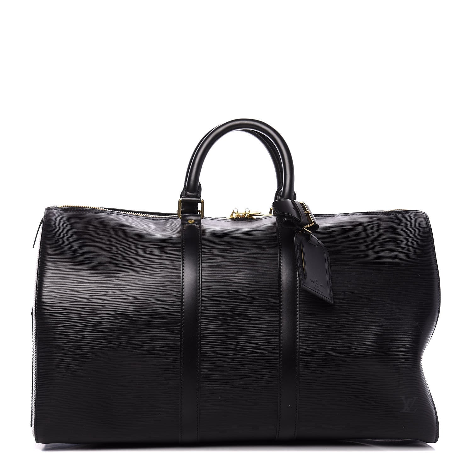 Louis Vuitton Epi Keepall 45 Black 1 of 10