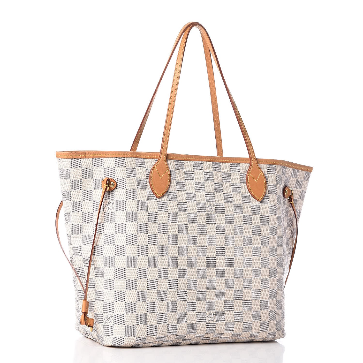 Louis Vuitton Damier Azur Neverfull MM 3 of 13