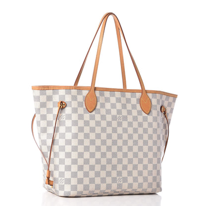 Louis Vuitton Damier Azur Neverfull MM 3 of 13