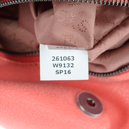 Stella McCartney Shaggy Deer Small Falabella Tote Bright Coral 8 of 9