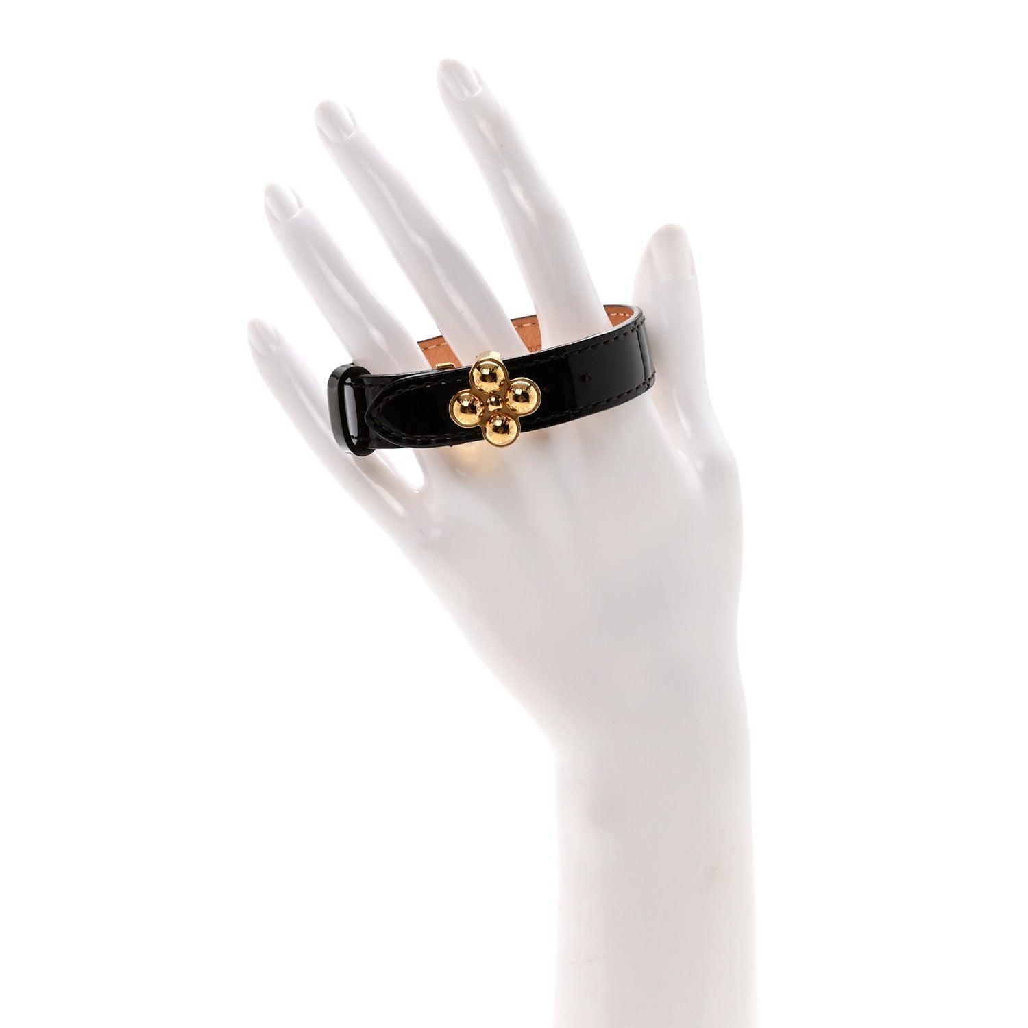 Louis Vuitton Vernis Wish Bracelet 17 Amarante 2 of 6