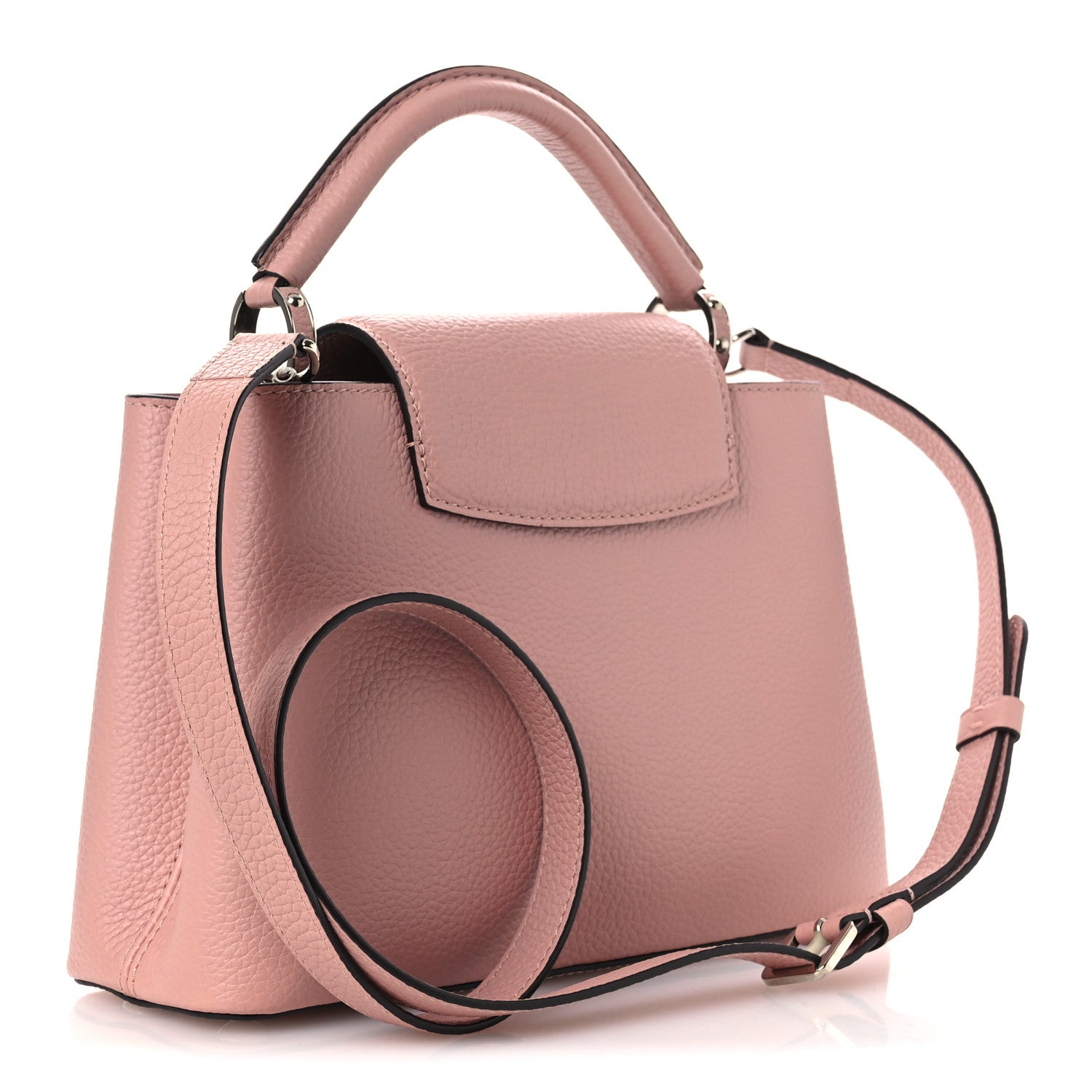 Louis Vuitton Taurillon Capucines BB Magnolia 3 of 9