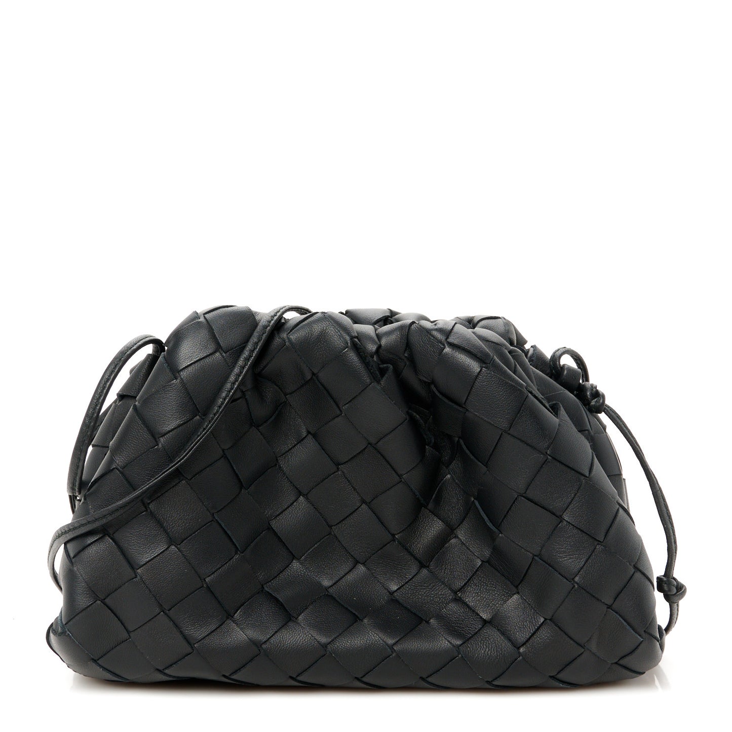 Nappa Intrecciato The Mini Pouch Black