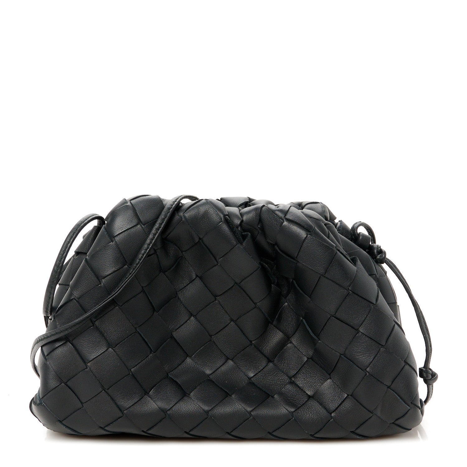 Bottega Veneta Nappa Intrecciato The Mini Pouch Black 1 of 11