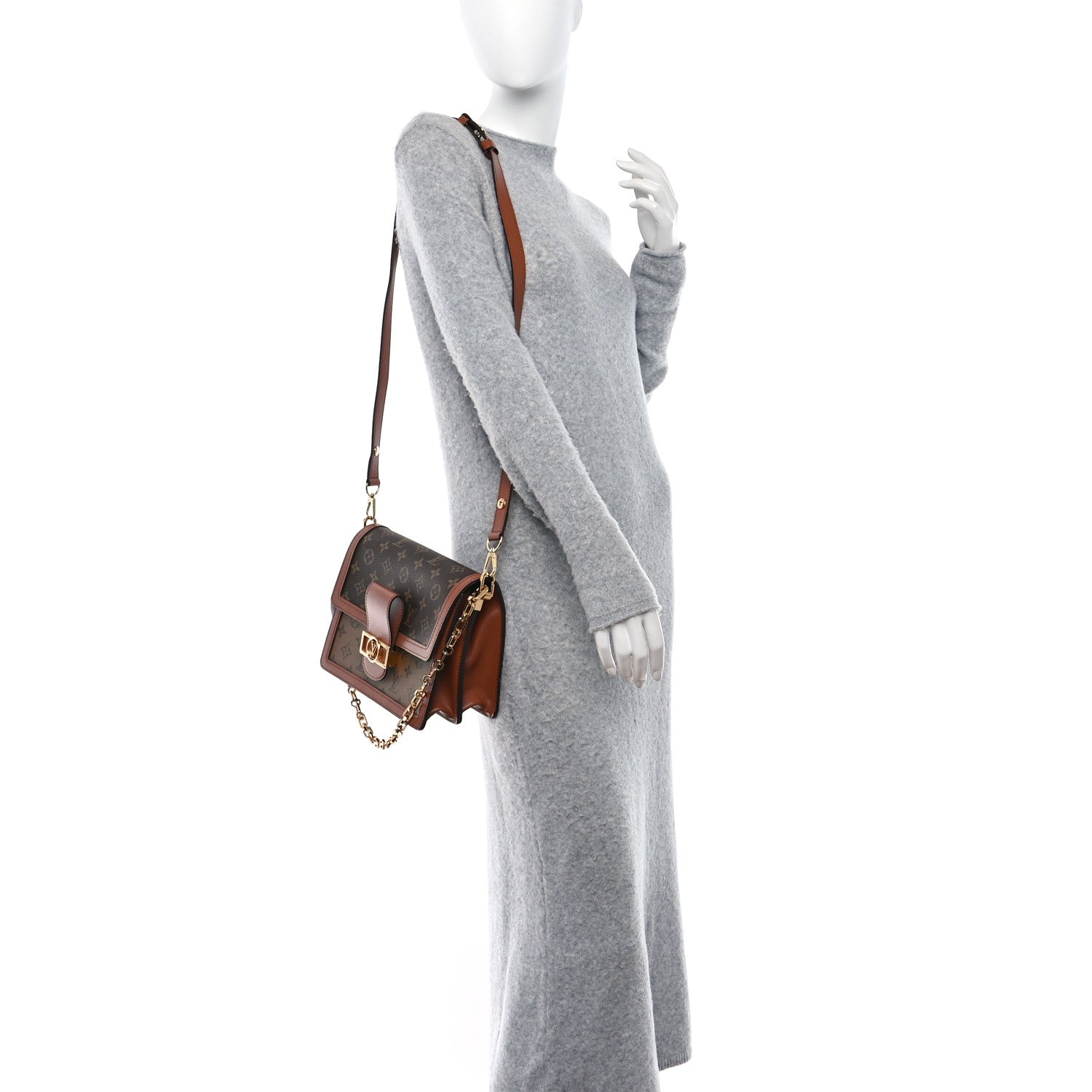 Louis Vuitton Reverse Monogram Dauphine MM 2 of 10