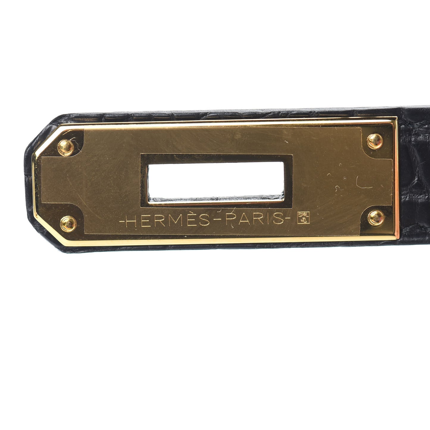 Togo Matte Alligator Birkin Touch 30 Black