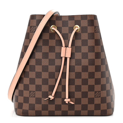Louis Vuitton Damier Ebene Neonoe MM Venus Pink 1 of 15