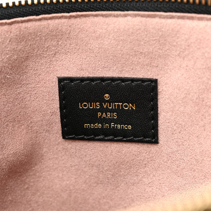 Louis Vuitton Lambskin Embossed Monogram Coussin PM Black 8 of 11