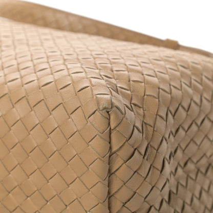 Bottega Veneta Nappa Intrecciato Garda Shoulder Bag Camel 11 of 15