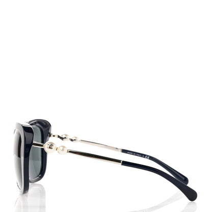 Chanel Pearl Sunglasses 5339-H Navy 3 of 6