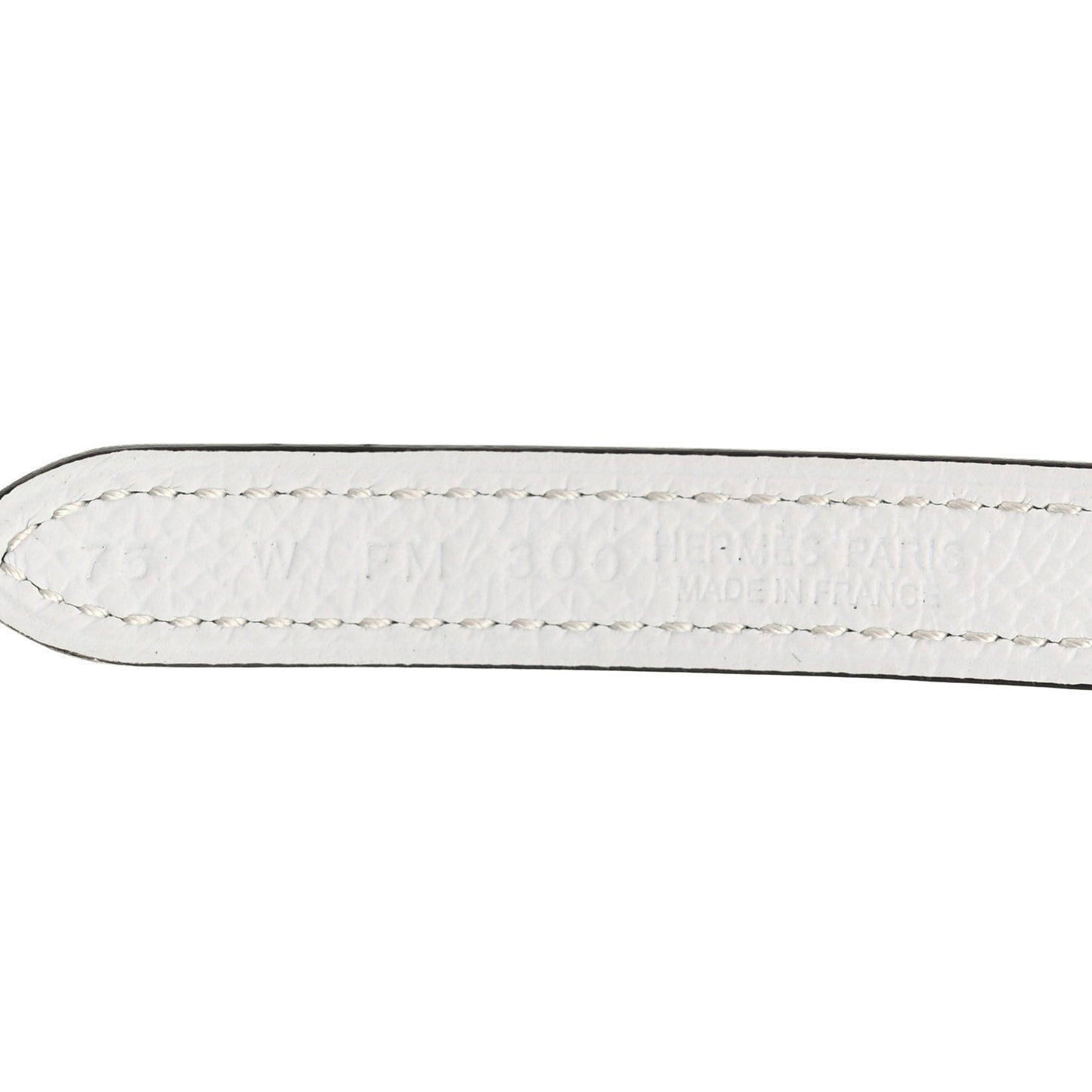 Swift Epsom 13mm Ancre Belt 75/30 White Gold