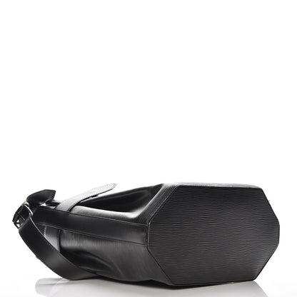 Louis Vuitton Epi Sac D'Epaule Black 4 of 9