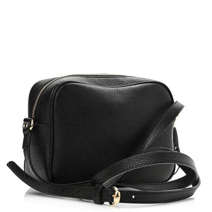 Gucci Pebbled Calfskin Small Soho Disco Bag Black 3 of 12