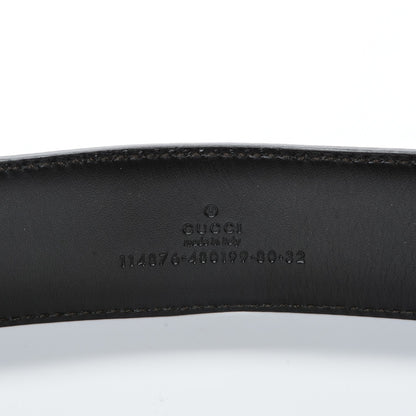 Gucci Monogram Interlocking G Belt 80 32 Dark Brown 4 of 6
