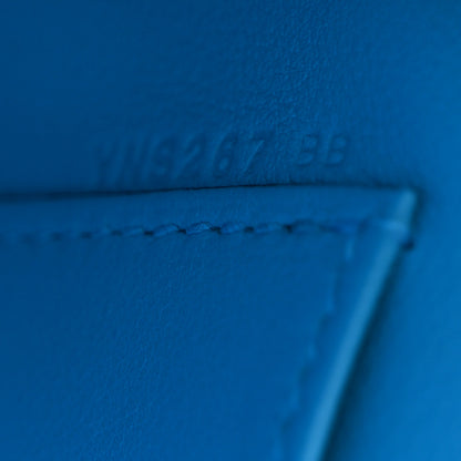 Hermes Swift Kelly Pochette Clutch Bleu Frida 7 of 10