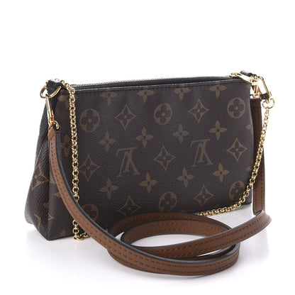Louis Vuitton Monogram Pallas Clutch Black 3 of 12