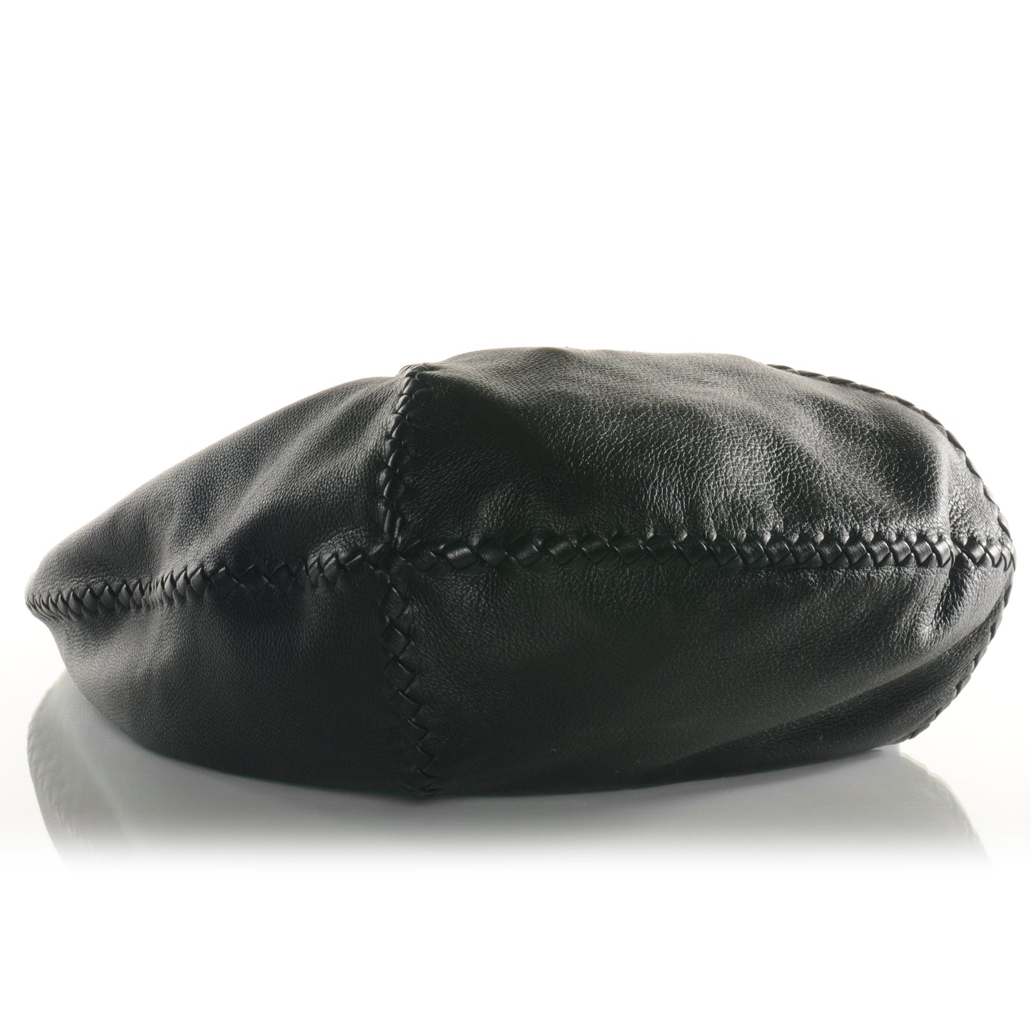 Cervo Deerskin Hobo Nero Black