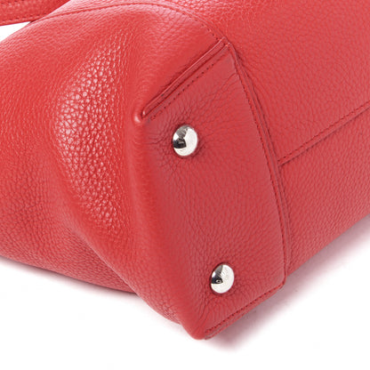 Louis Vuitton Veau Cachemire Soft Lockit PM Framboise 5 of 9