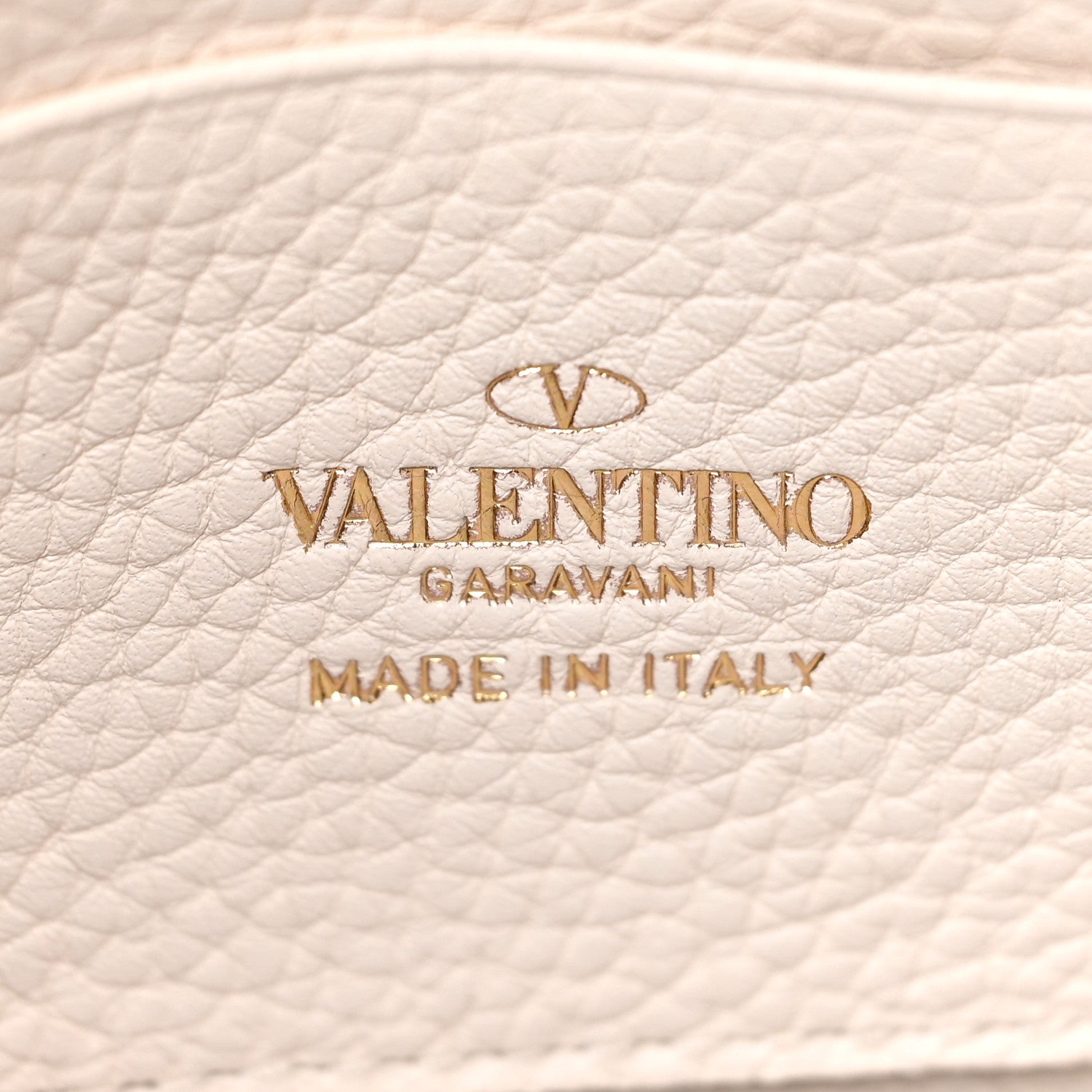 Valentino Garavani Grainy Calfskin Rockstud Crossbody Pouch Light Ivory 5 of 10