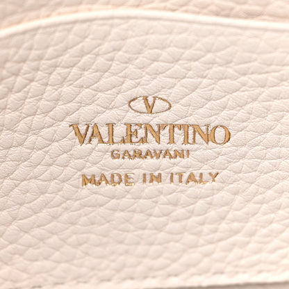 Valentino Garavani Grainy Calfskin Rockstud Crossbody Pouch Light Ivory 5 of 10