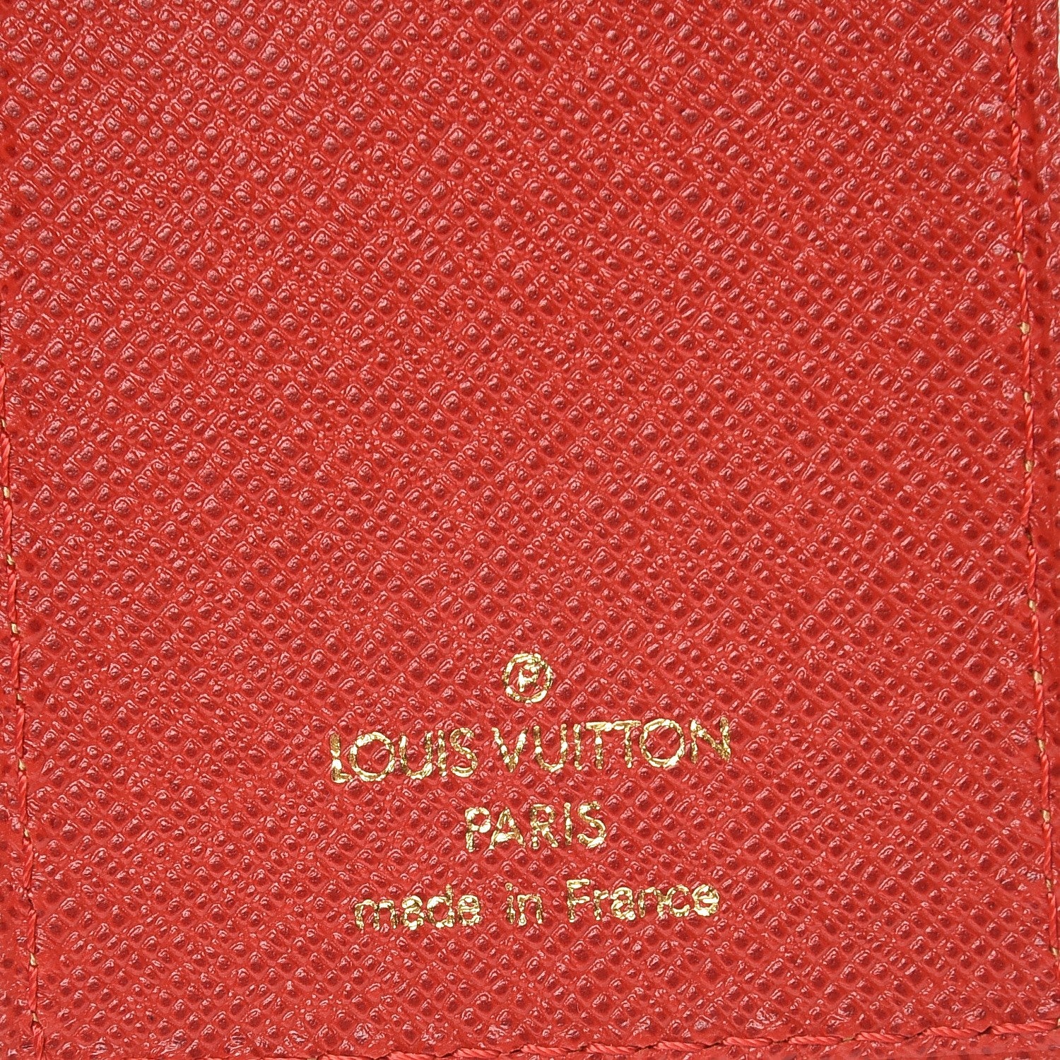 Louis Vuitton Vachetta Groom Key Ring Bag Charm Red 3 of 3