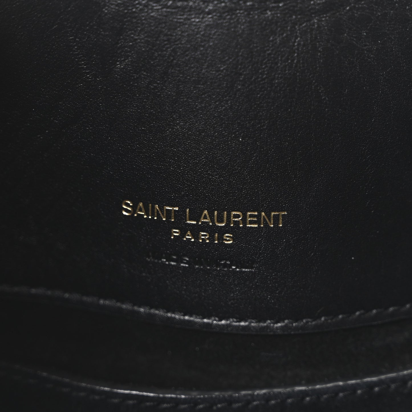 Shiny Calfskin Le 37 Bucket Bag Black